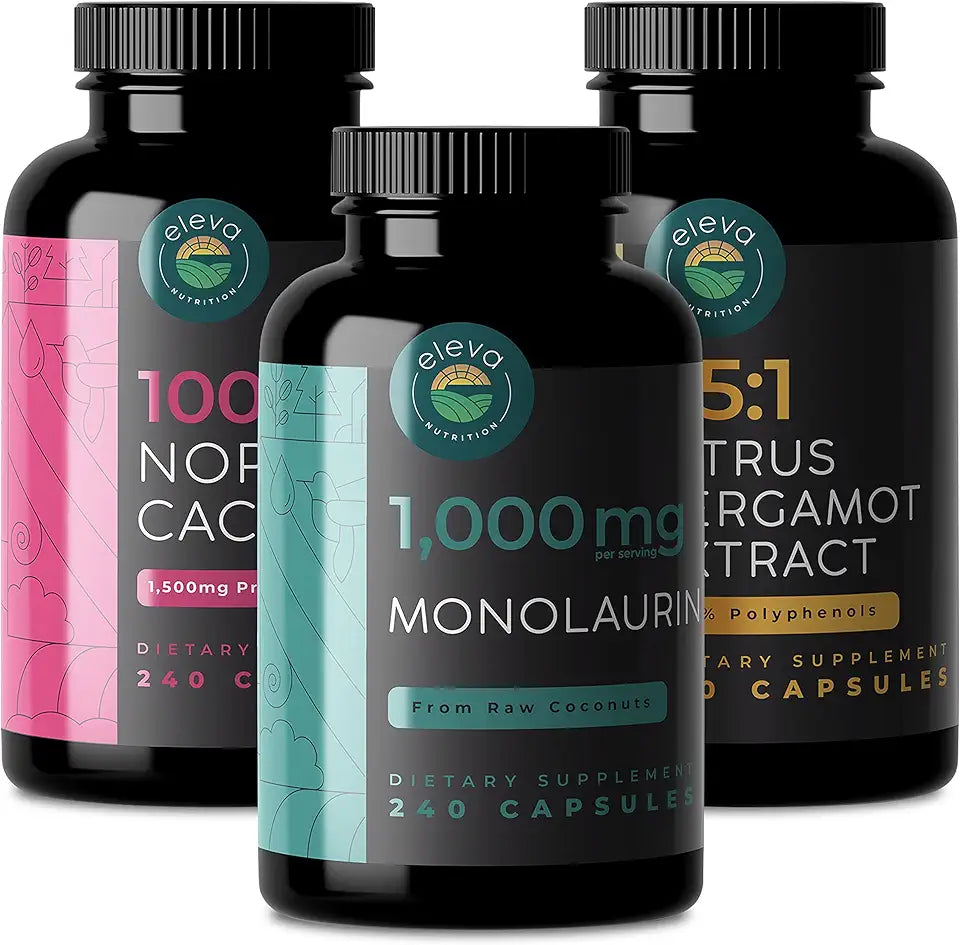 Citrus Bergamot, Nopal Cactus, & Monolaurin Bundle T258