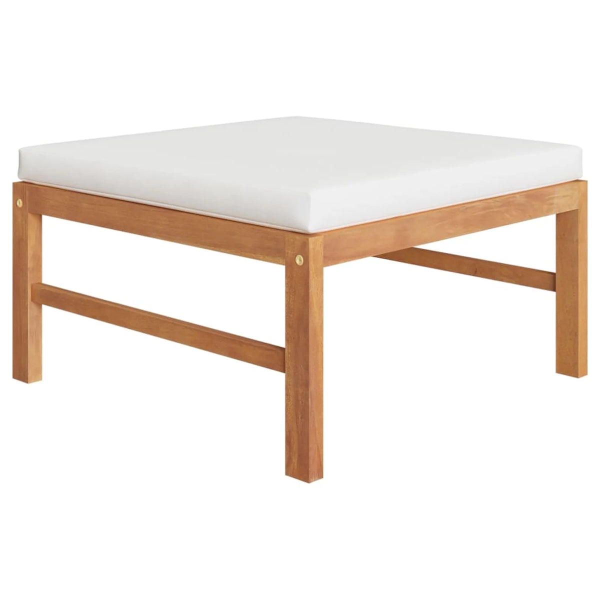 3 Piece Patio Set with Cushions Teak Wood D31315