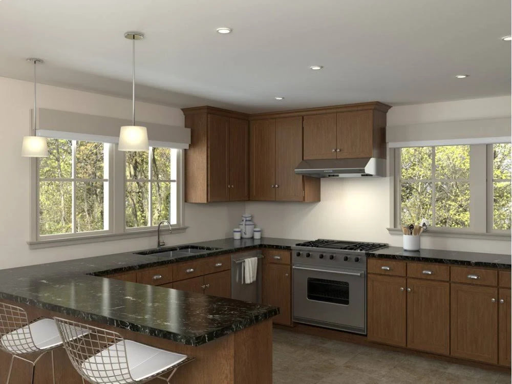 White 695 CFM Range Hood H740