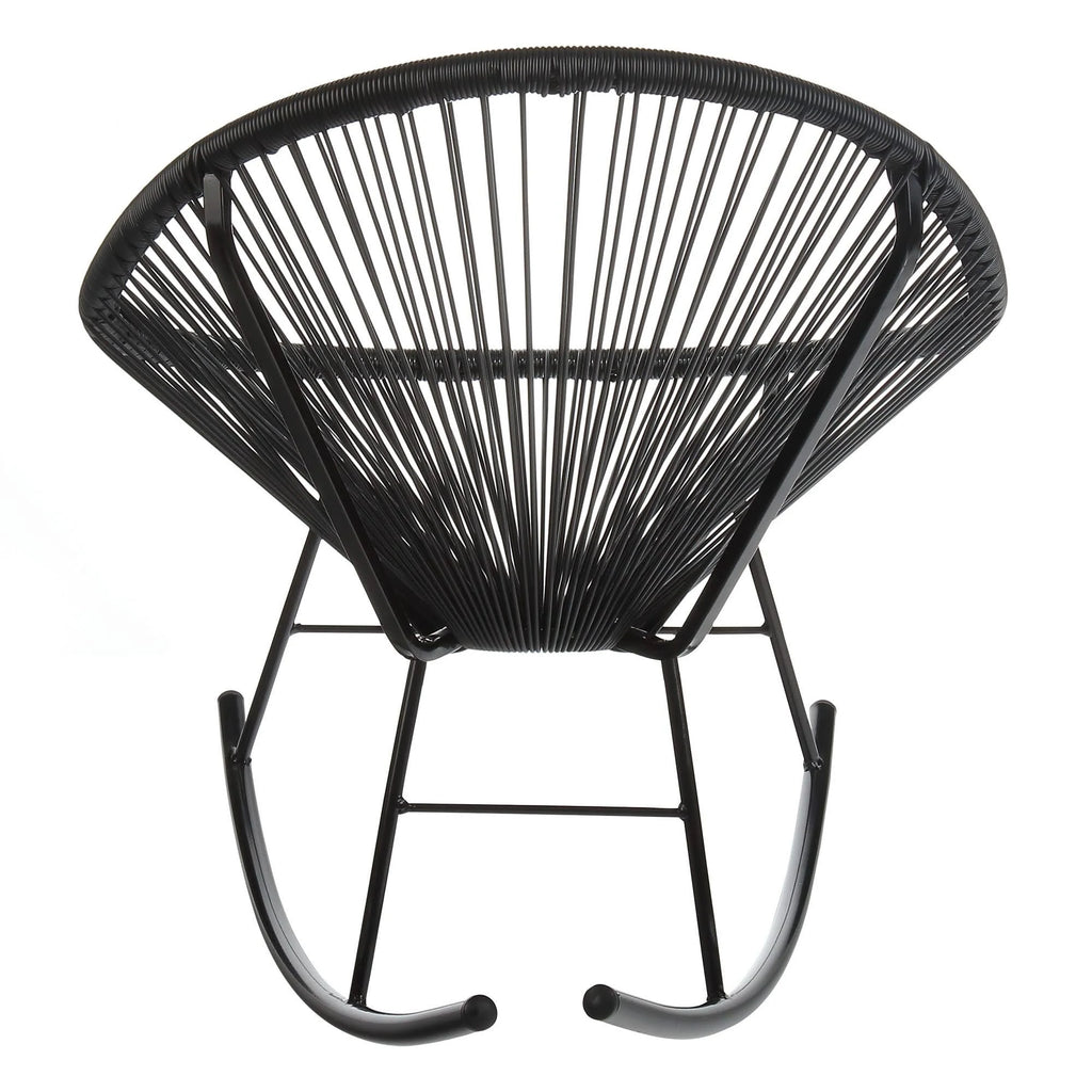 Black Cord Outdoor Rocking Chair G3660
