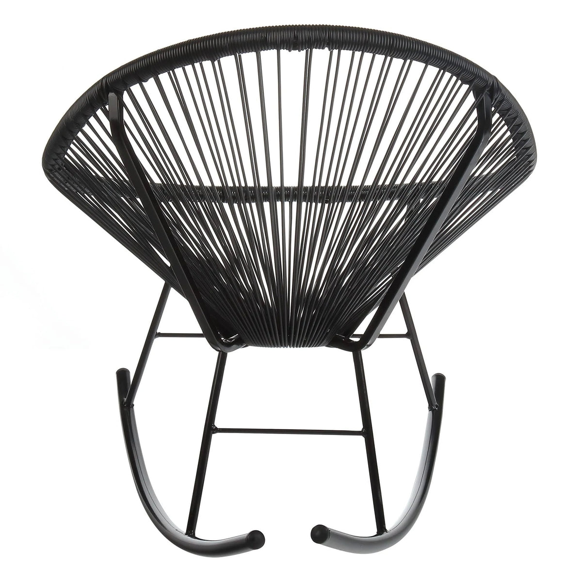 Black Cord Outdoor Rocking Chair G3660