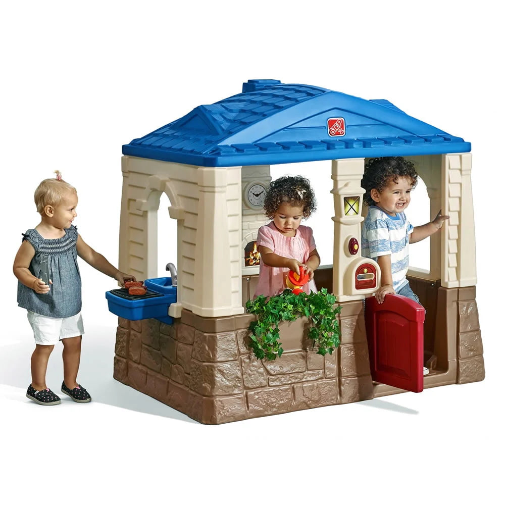 Brown Plastic Kids Playhouse D515
