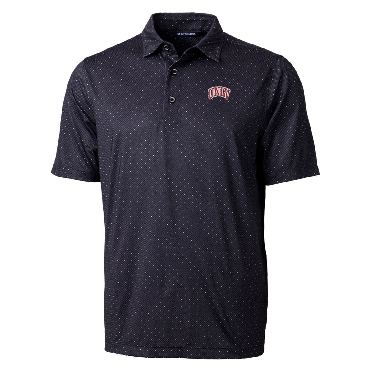 Men's Black Stretch Polo P118