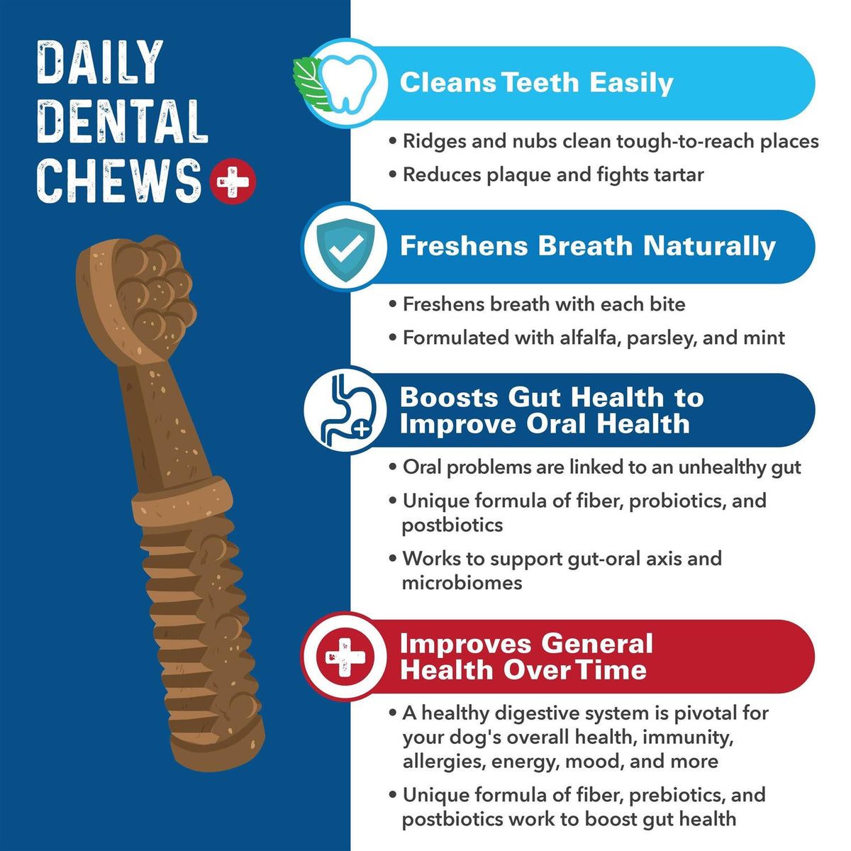 Daily Dental Chews Dogs Y48437