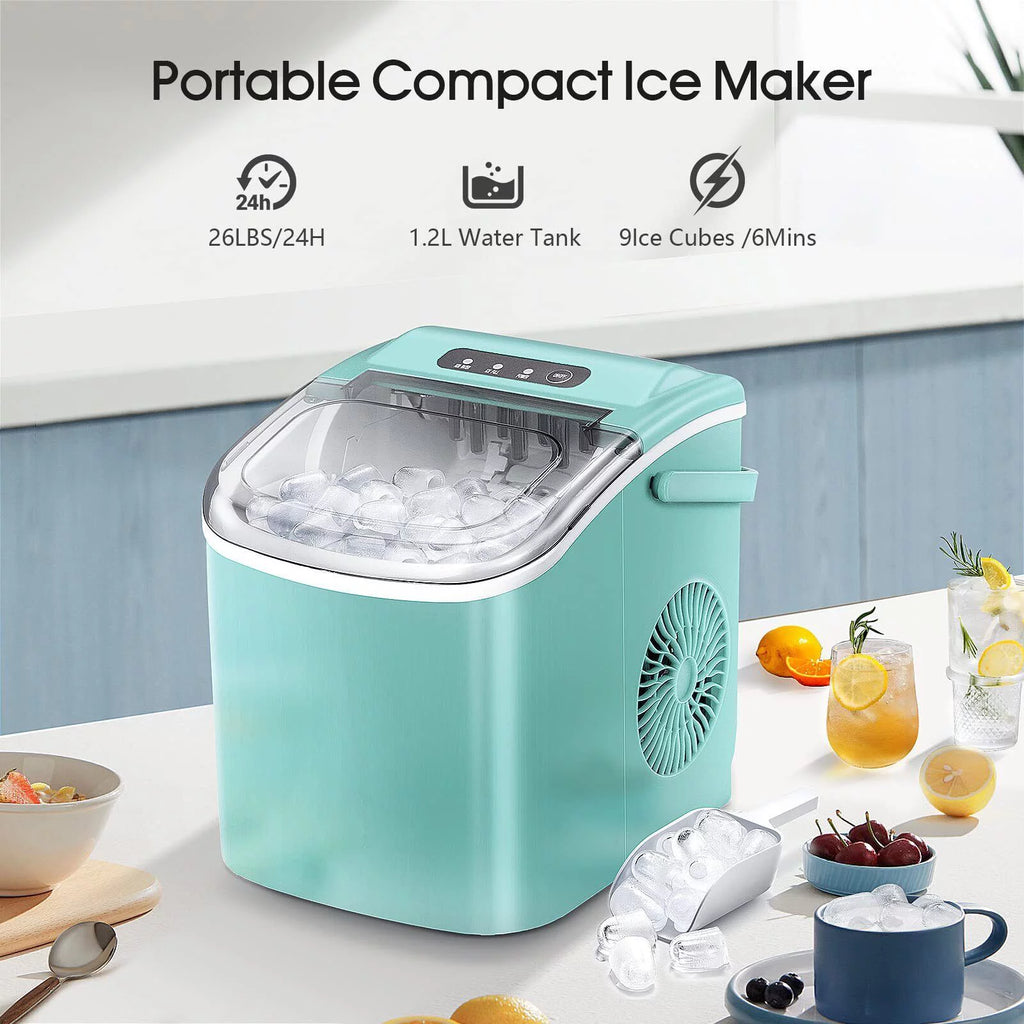 Countertop Nugget Ice Maker 26lbs Per Day with Ice Scoop M590