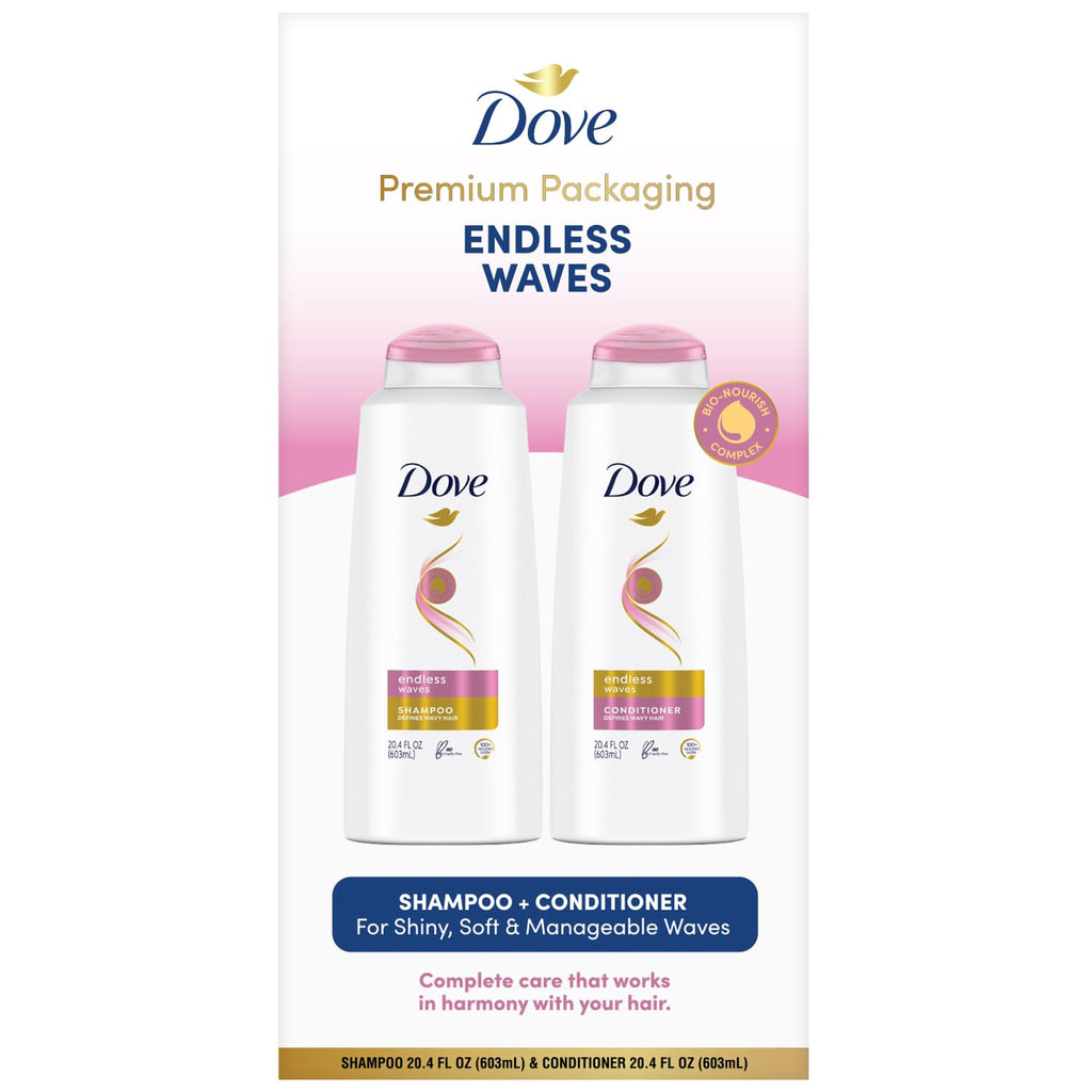 Sulfate Free Shampoo and Conditioner Set, 20.4 Oz (2 Piece Set) V98007