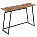Black Metal Console Table D3795