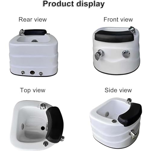 Acrylic Foot Bath with Adjustable Foot Pedal L377401