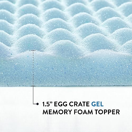 2 Inch Memory Foam Twin Mattress Topper H83199