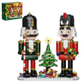 Christmas Nutcracker Building Kit with LED Light, 690 Pieces F418736