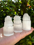 2.5" Mini Selenite Skyscraper Tower 50 Towers J89850