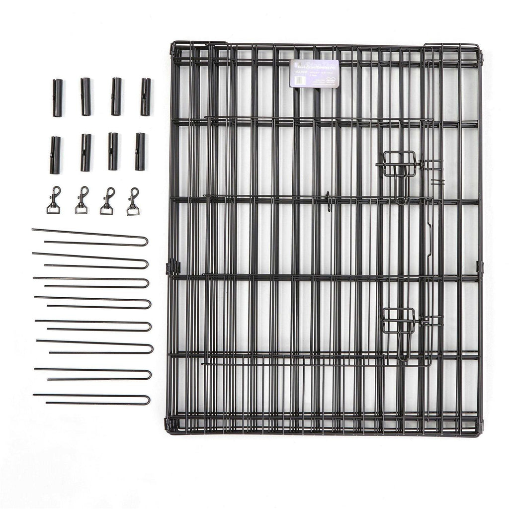 Black Exercise Pen with Door D966275