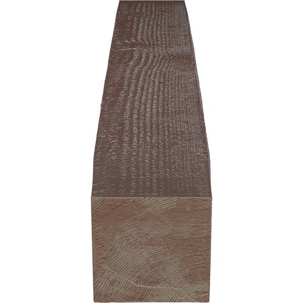 Rough Sawn Faux Wood Fireplace Mantel K3306
