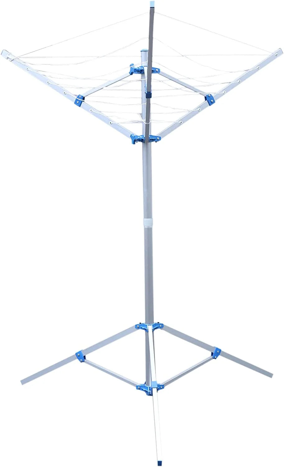 Metal Floor-Standing Foldable Clothes Drying Rack J1483