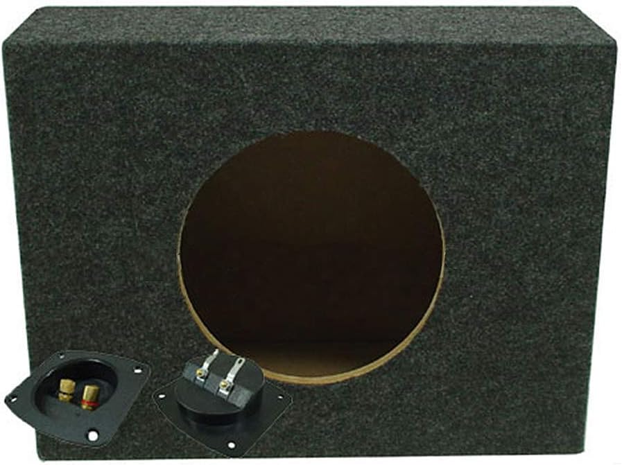 Single 10" Subwoofer Truck Sub Box Enclosure 3/4" MDF Pack of 2 Y63744