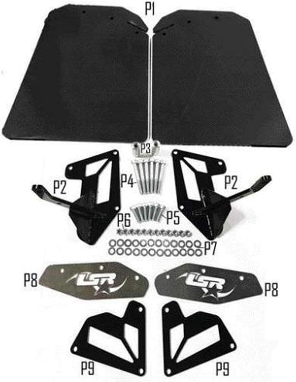 Mud Flaps Kit P9634
