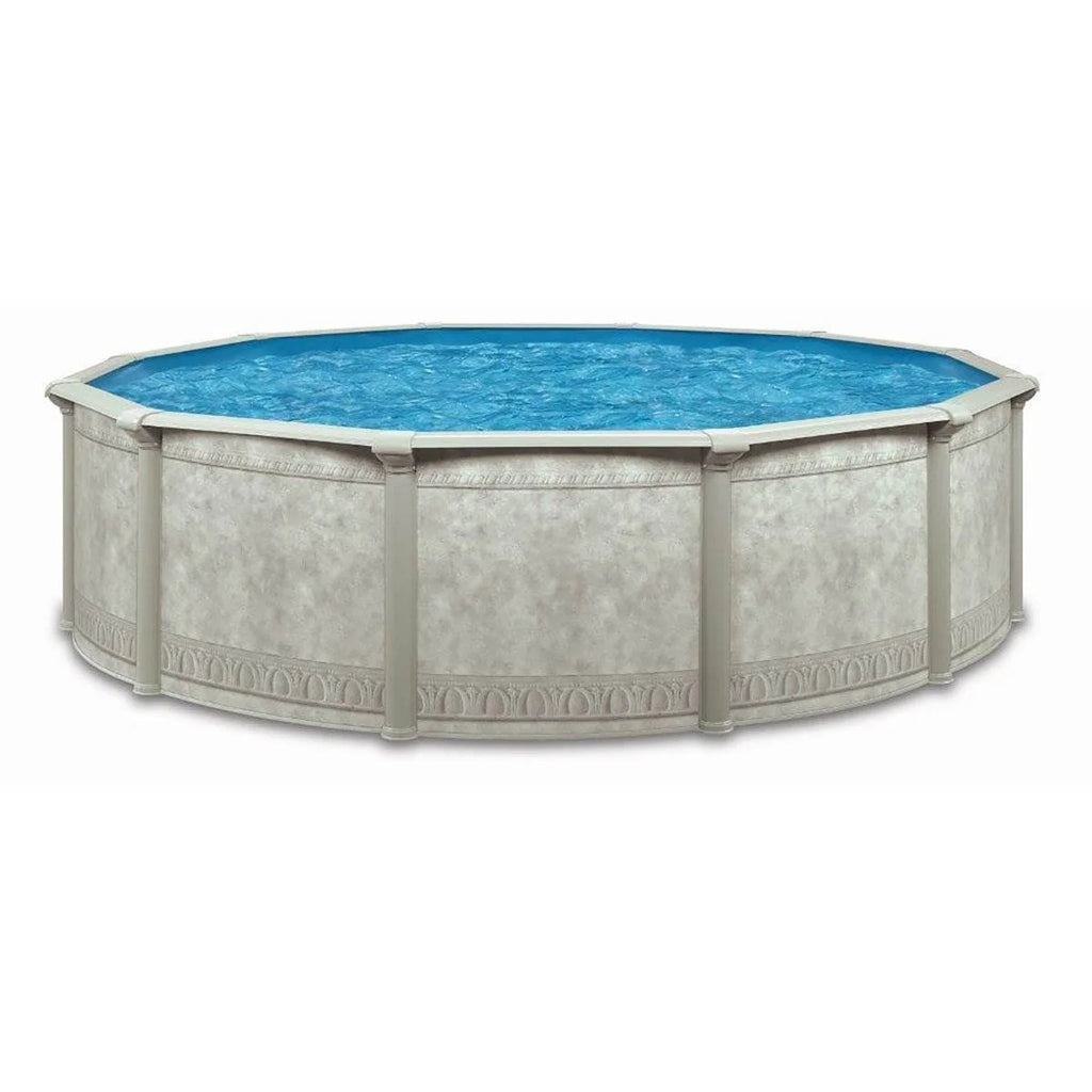 Khaki Round Above Ground Swimming Pool O604