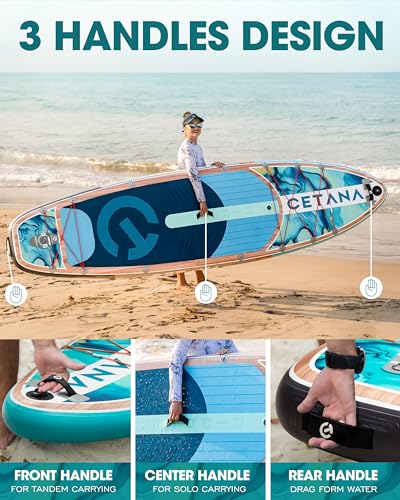11'6×35" Extra Wide Inflatable Paddle Board 400lb Capacity A788837