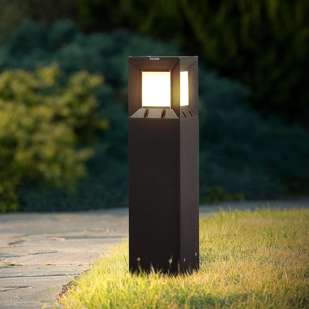 Solar IP54 Waterproof 3000K LED 32 Inches Outdoor Bollard Light B206935