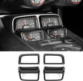 Carbon Fiber Center Console Dashboard Frame Bezel 4PCs M839577