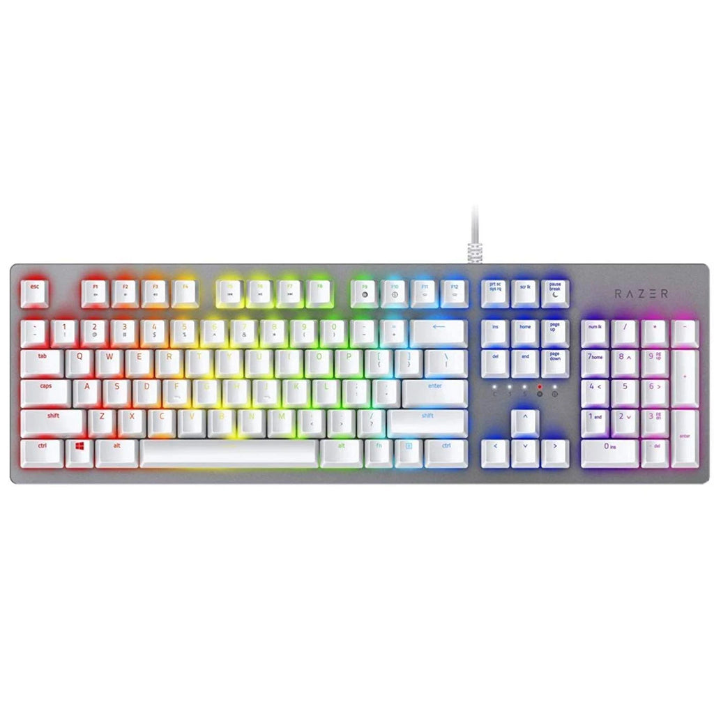 Mercury White Wired Gaming Keyboard with Chroma Backlighting A4899