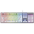 Mercury White Wired Gaming Keyboard with Chroma Backlighting A4899