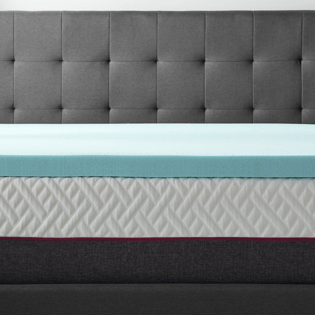 3" Cooling Gel Memory Foam Mattress Topper, Twin-XL Z988312