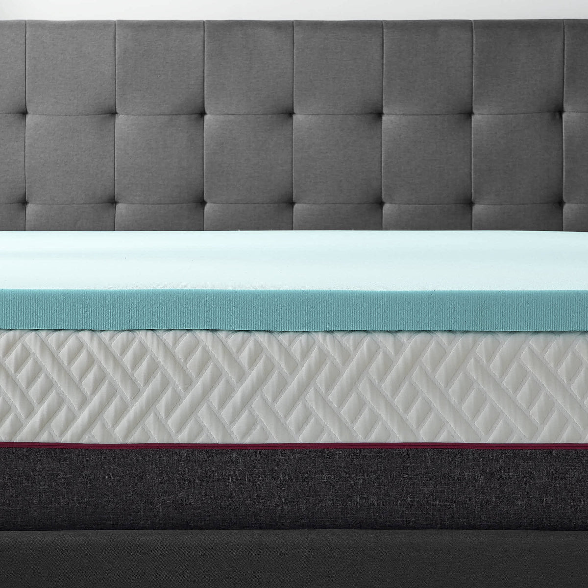 3" Cooling Gel Memory Foam Mattress Topper, Twin-XL Z988312