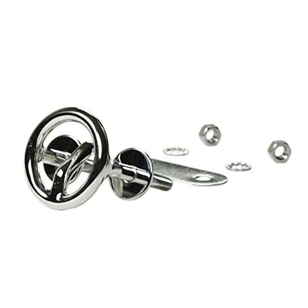 316 Stainless-Steel Transom Mount Ski Tow Hook 2 Pcs 3/8 V3580