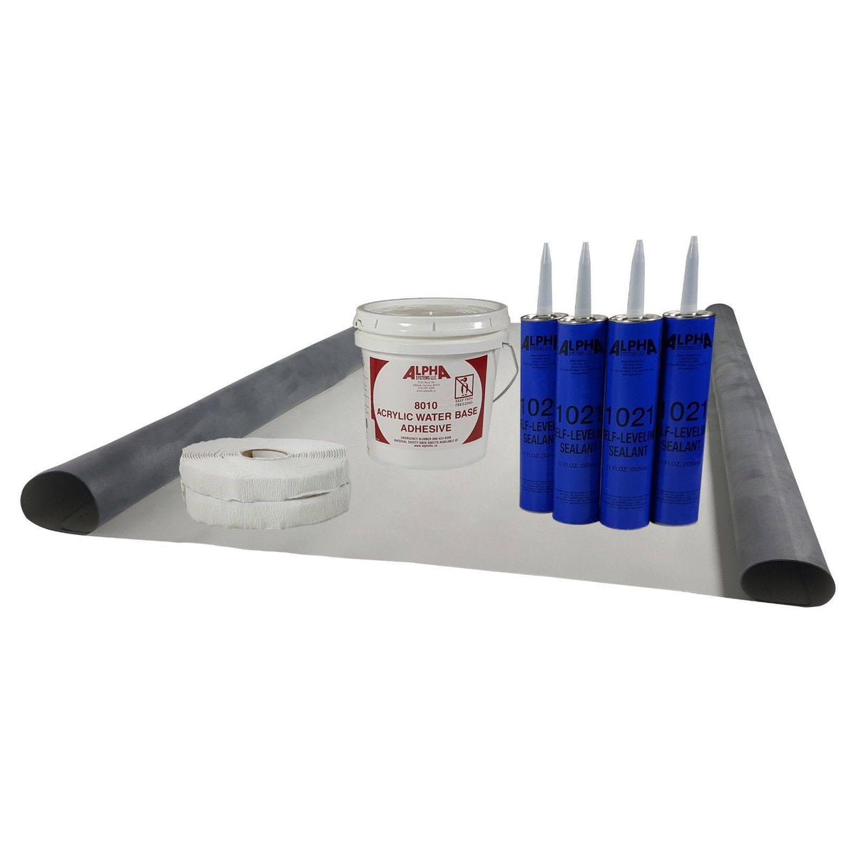 10ft EPDM Rubber Roof Kit F29182