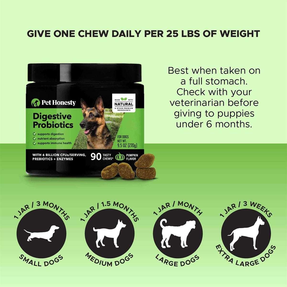 Digestive Probiotics Soft Chews I758