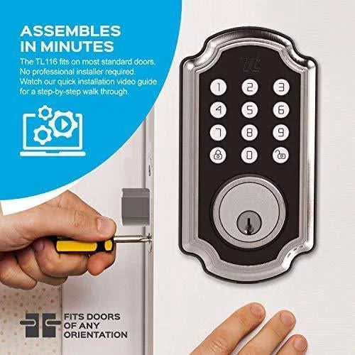 Digital Deadbolt Lock with Keypad K81739