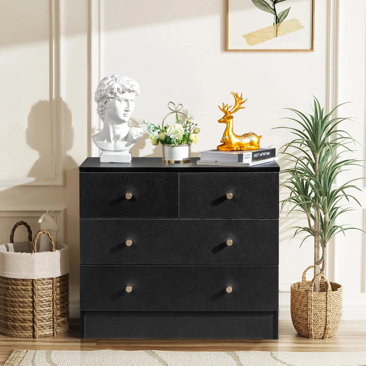 White 7 Drawer Wood Dresser Z98211