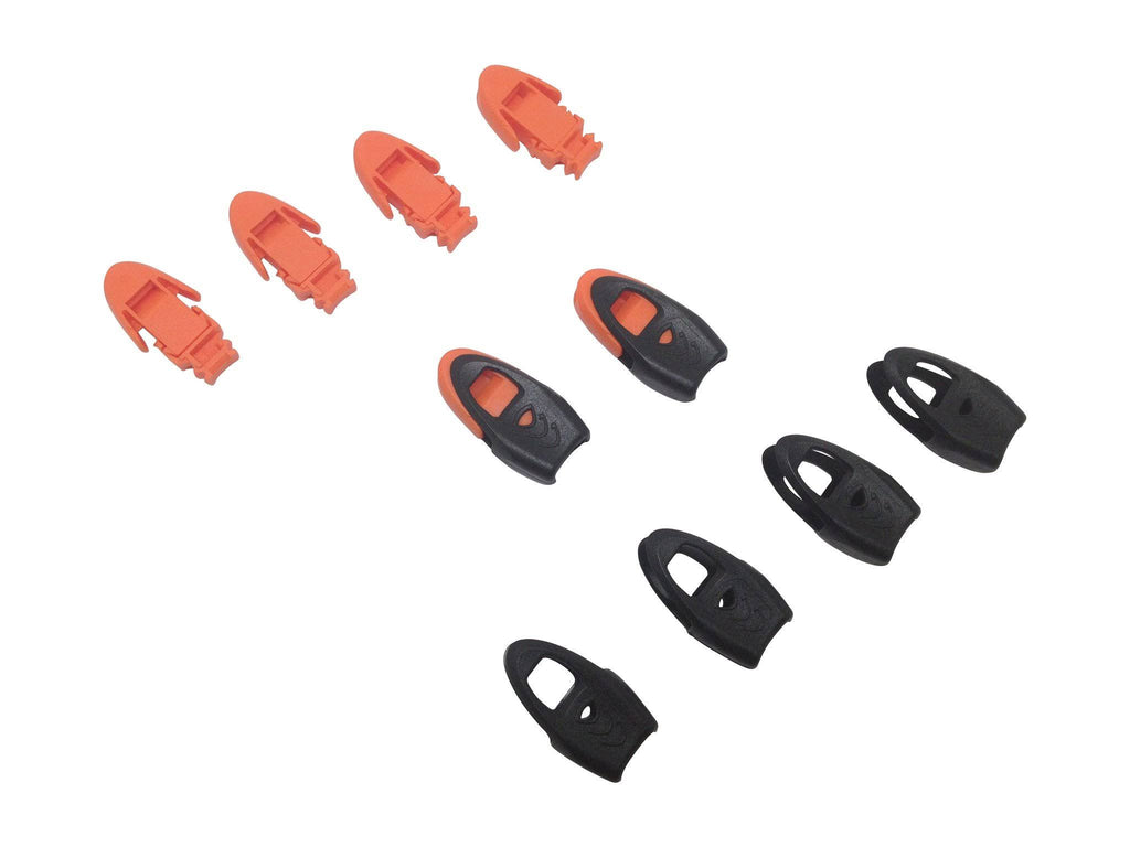 Black Zipper Pull Cord End 100 Pack R16418