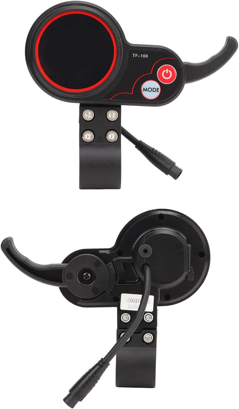 Electric Thumb Throttle with LCD Display, 6 Pin Waterproof Connector, Finger Throttle for M4 Electric Scooter C31827