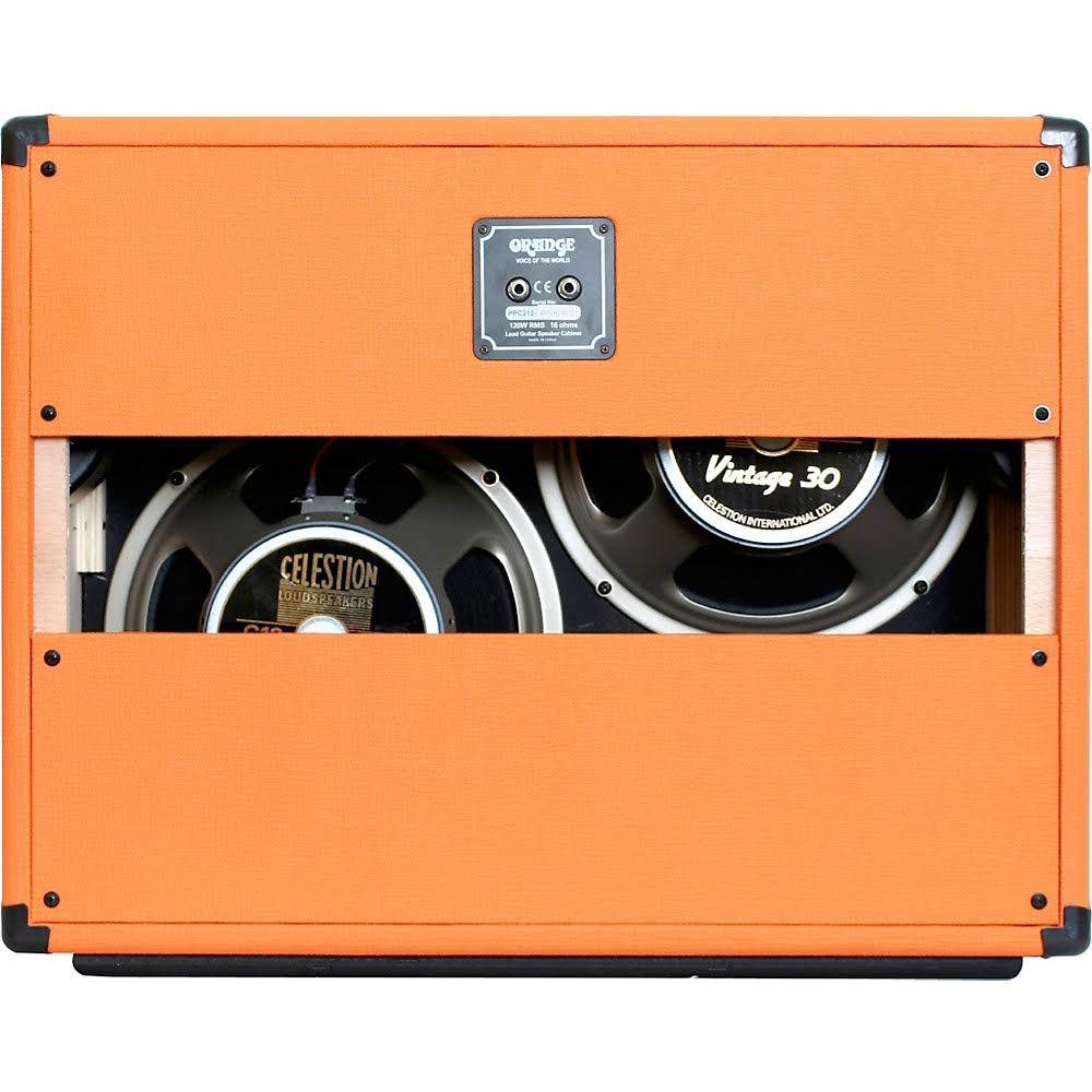 Black 2x12 Open Back Guitar Speaker Cabinet O369433