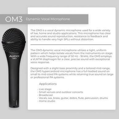 Dynamic Vocal Microphone T478681