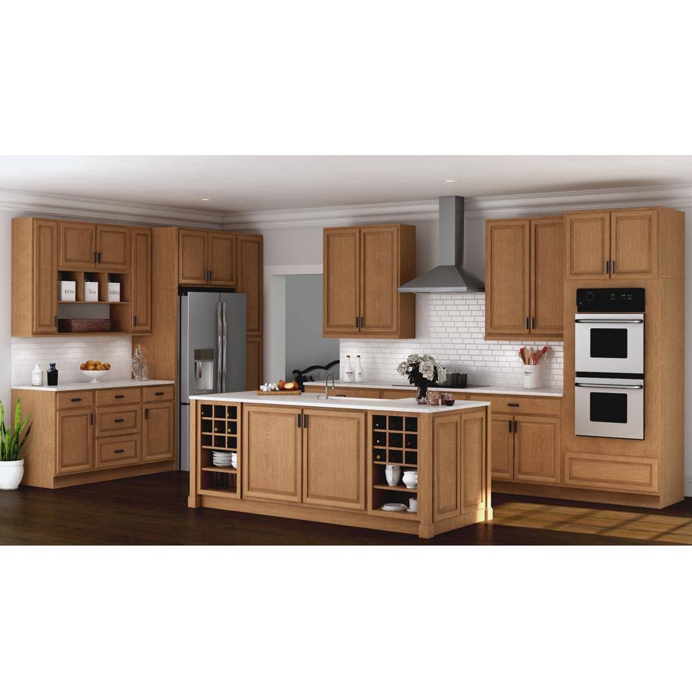 Medium Oak Sink Base Kitchen Cabinet Q910909