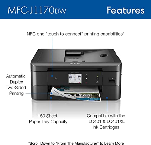 Wireless Color Inkjet All-in-One Printer with Duplex G82367