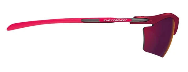 Merlot Matte Multilaser Red Sunglasses W96854