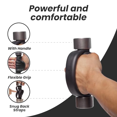 Ergonomic Grips with Four 2 LB Twist-on Weights U481769