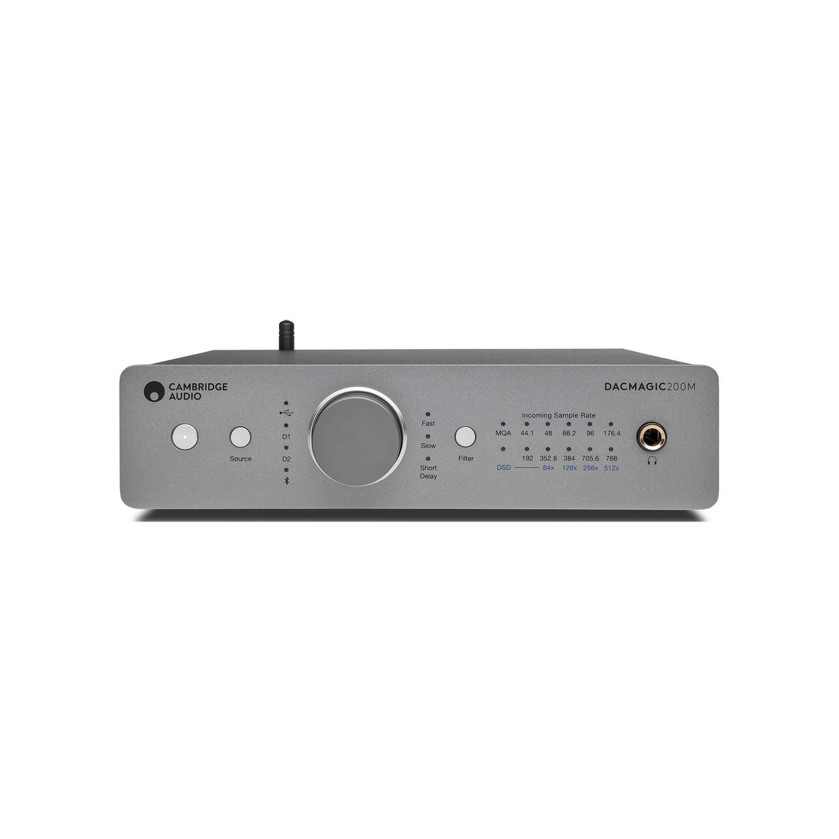 Digital-to-Audio Converter and Preamplifier with Bluetooth aptX (lunar Grey) A677