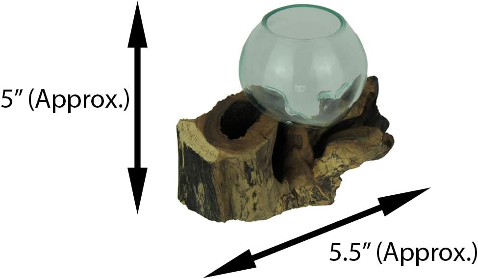 Set of 2 Decorative Bowl Vase Planter R7514