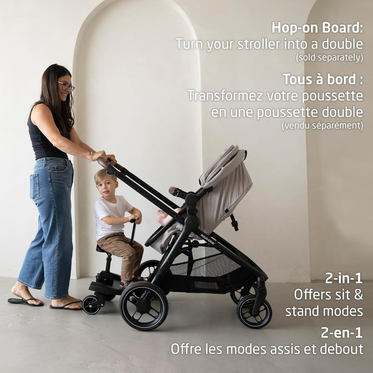 5-in-1 Modular Travel System with Infant Car Seat B372651