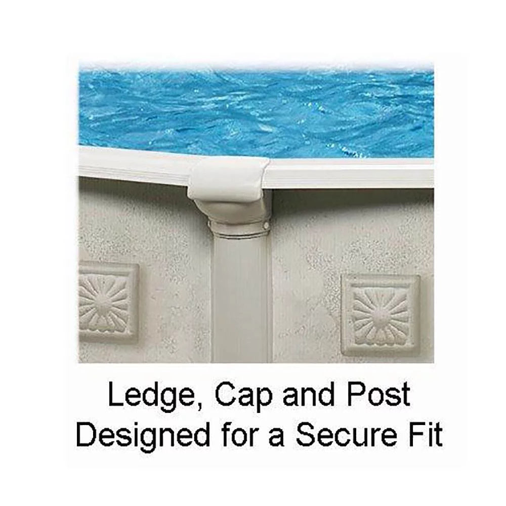 Khaki Round Above Ground Swimming Pool O604