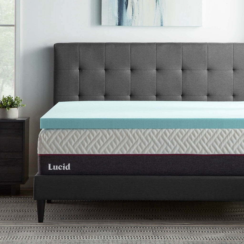 3" Cooling Gel Memory Foam Mattress Topper, Twin-XL Z988312