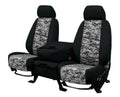 Camo Front Bucket Seat Covers with Black Trim B283