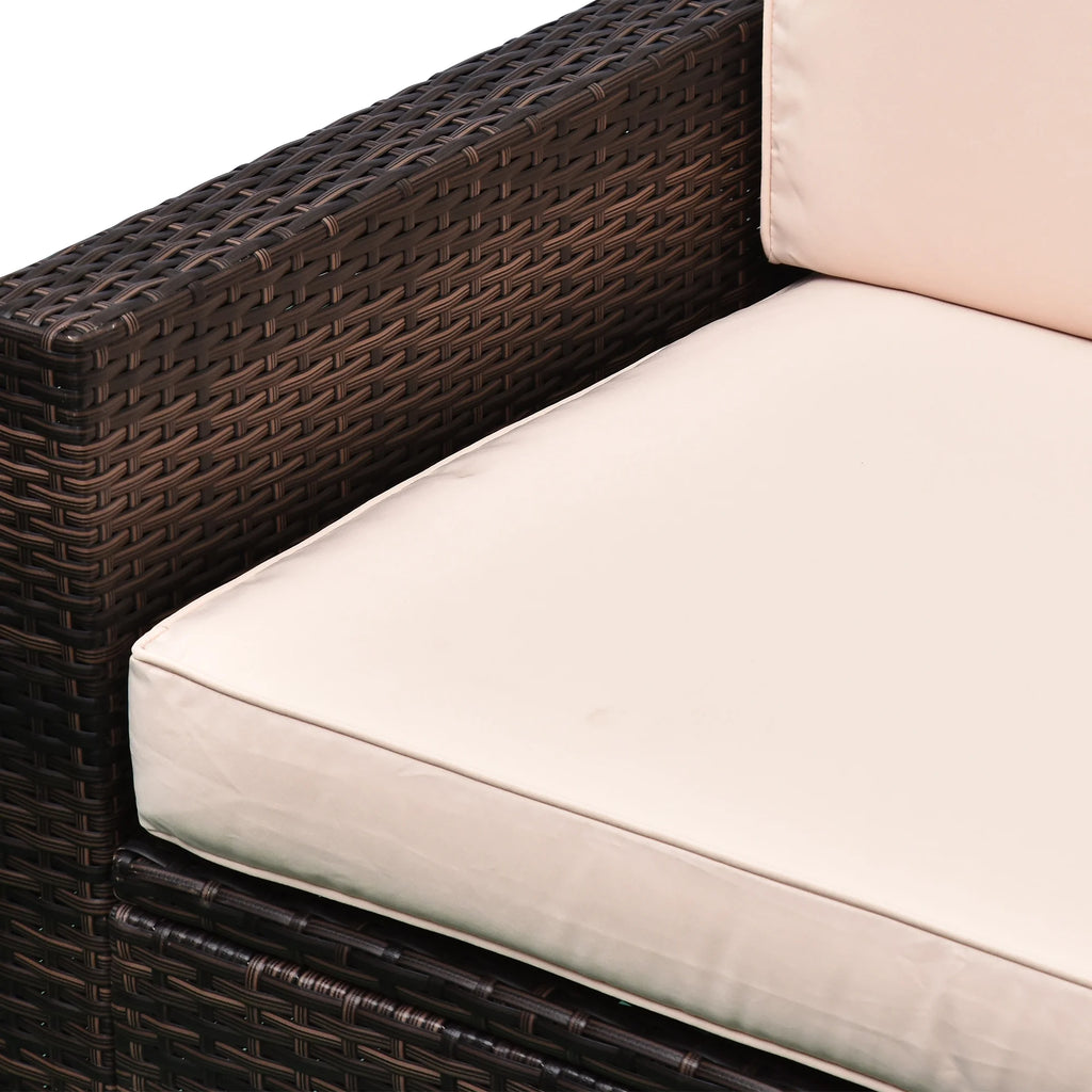 Beige 4-Piece Rattan Furniture Set I76551