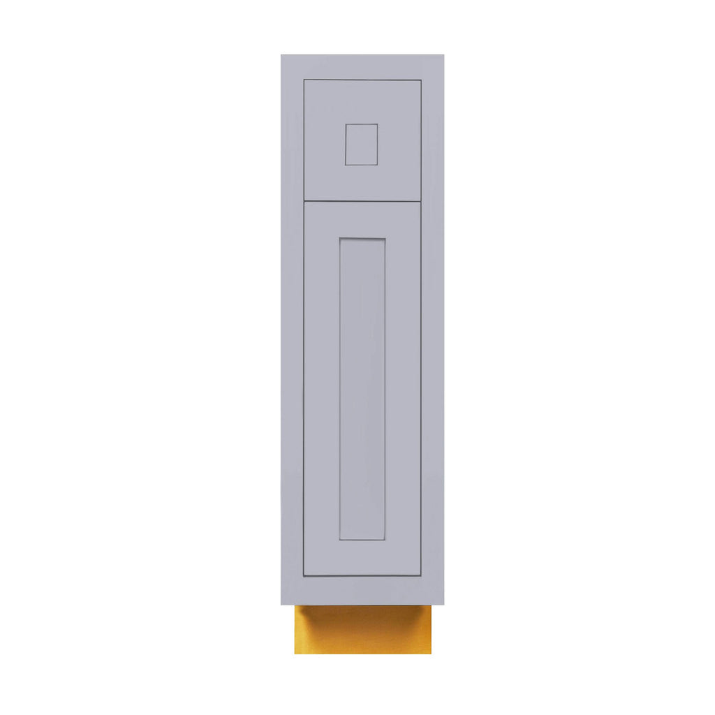 Light Gray Inset Shaker Kitchen Cabinet Single Door Single Drawer R4246