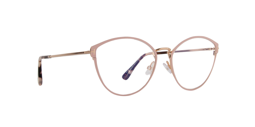 Pink Blue Block Eyeglasses K5096